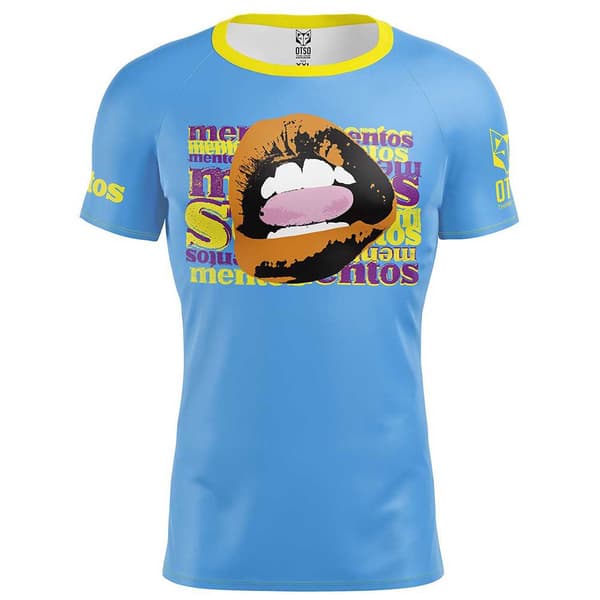 Otso Kortærmet T-shirt Mentos Mouth Orange M Mand