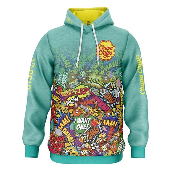 Otso Tröja Chupa Chups Comic Grönt S Man
