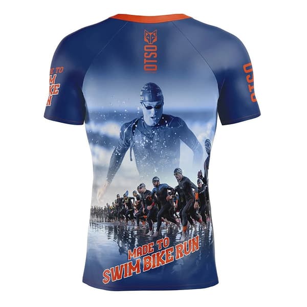 Otso Kortärmad T-shirt Blå XL Man