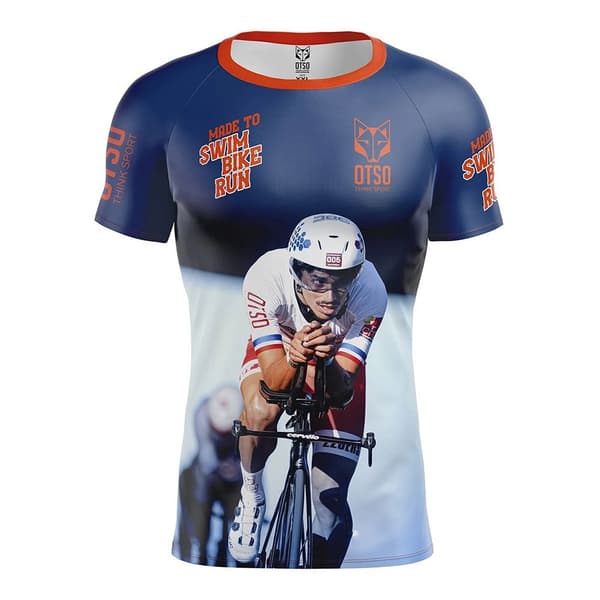 Otso Kortärmad T-shirt Blå XL Man