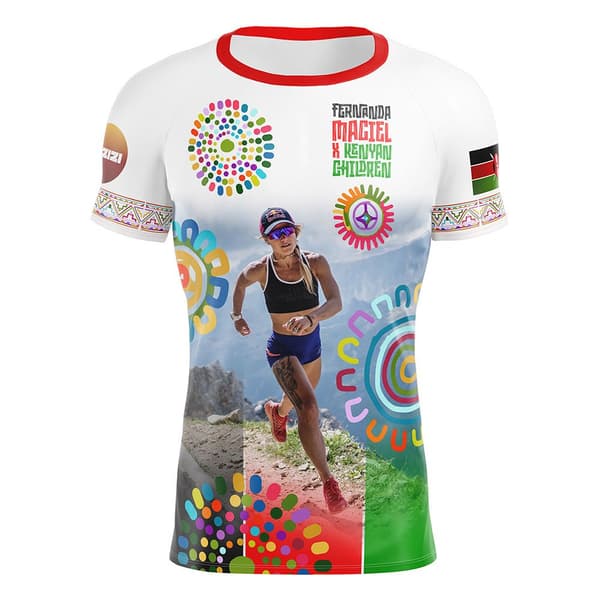 Fernanda Maciel Kenianska Barn Kortärmad Välgörenhet T-shirt X Flerfärgad XL Man