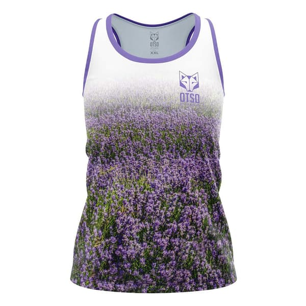 Otso Ærmeløs T-shirt Lavande Lilla M Kvinde
