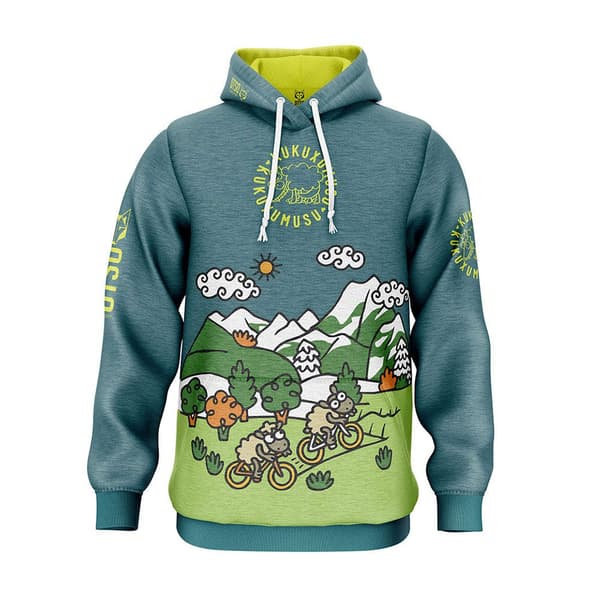Otso Luvtröja Kukuxumusu Bike Grönt XS Man