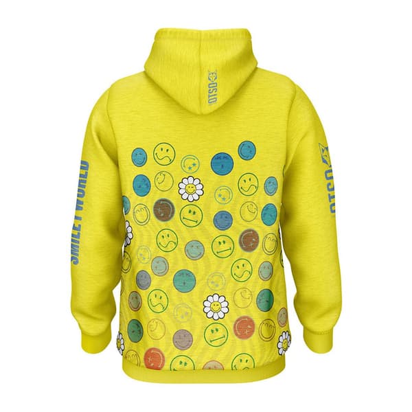 Otso Luvtröja Smileyworld Easy Gul XL Man