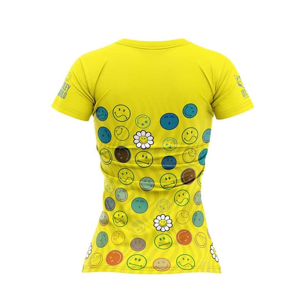 Otso Lyhythihainen T-paita Smileyworld Easy Keltainen L Nainen