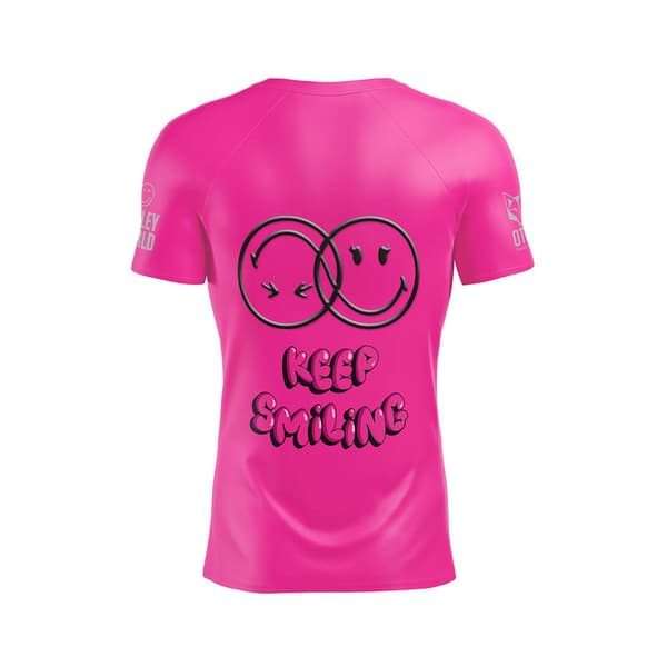 Otso Kortärmad T-shirt Smileyworld Smiling Rosa XL Man