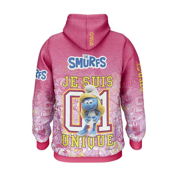 Otso Hættetrøje Smurfs Hugs Rosa S Mand
