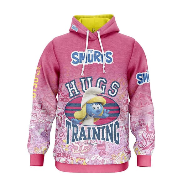 Otso Hættetrøje Smurfs Hugs Rosa S Mand