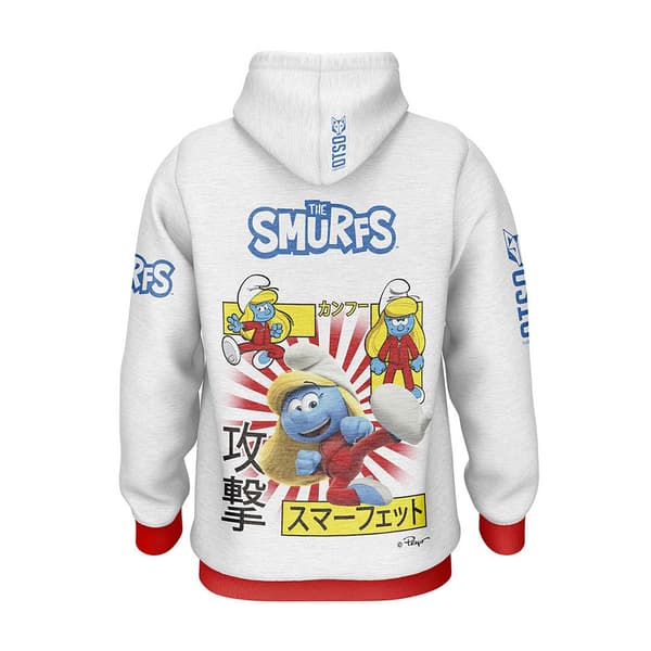 Otso Luvtröja Smurfs Manga Vit M Man