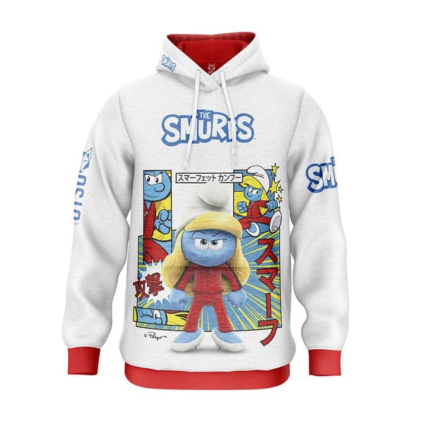 Otso Luvtröja Smurfs Manga Vit M Man