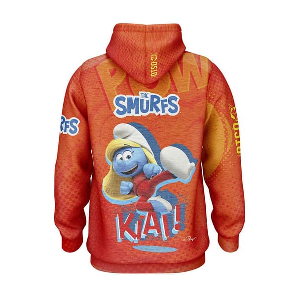 Otso Luvtröja Smurfs Strong Orange S Man