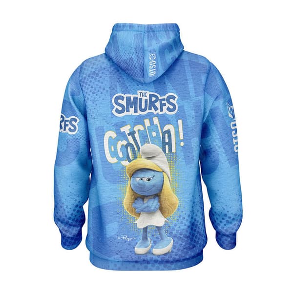 Otso Huppari Smurfs We Smurf You! Sininen L Mies