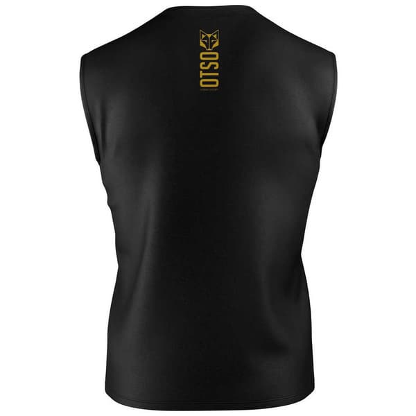 Otso Hihaton T-paita Singlet Musta S Mies