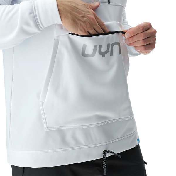Uyn Luvtröja Jump 2nd Half Zip Vit 2XL Man
