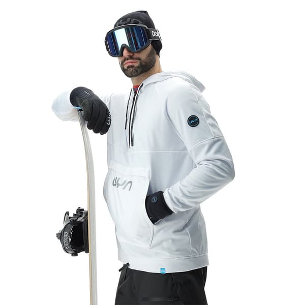 Uyn Luvtröja Jump 2nd Half Zip Vit 2XL Man