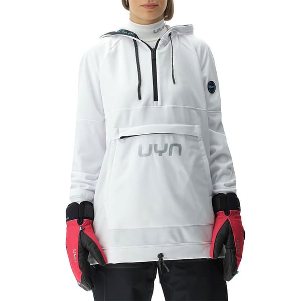 Uyn Luvtröja Jump 2nd Half Zip Vit L Kvinna
