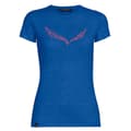 Miniatyrbild 1 av 2: Salewa Kortärmad T-shirt Solidlogo Dri-release Blå M Kvinna