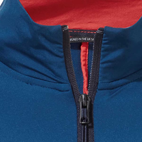 Craghoppers Halv Lynlå Sweatshirt Nosilife Valens Blå XL Mand