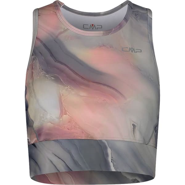 Cmp T-shirt Top 32c8416p Grå S Kvinde