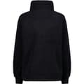 Miniatyrbillede 2 af 2: Cmp Halv Lynlå Sweatshirt 32p3806 Sort XS Kvinde