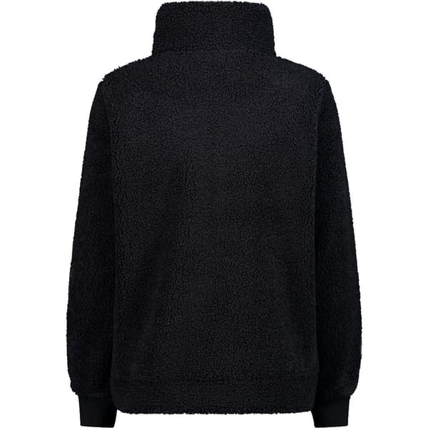 Cmp Halv Lynlå Sweatshirt 32p3806 Sort XS Kvinde