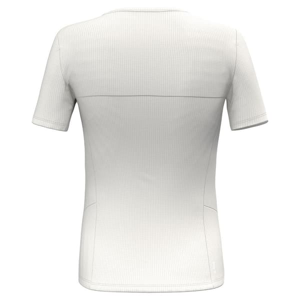 Salewa Kortärmad T-shirt Puez Sporty Dry Vit L Kvinna