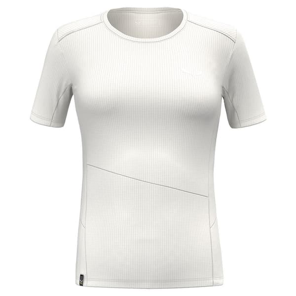 Salewa Kortärmad T-shirt Puez Sporty Dry Vit L Kvinna