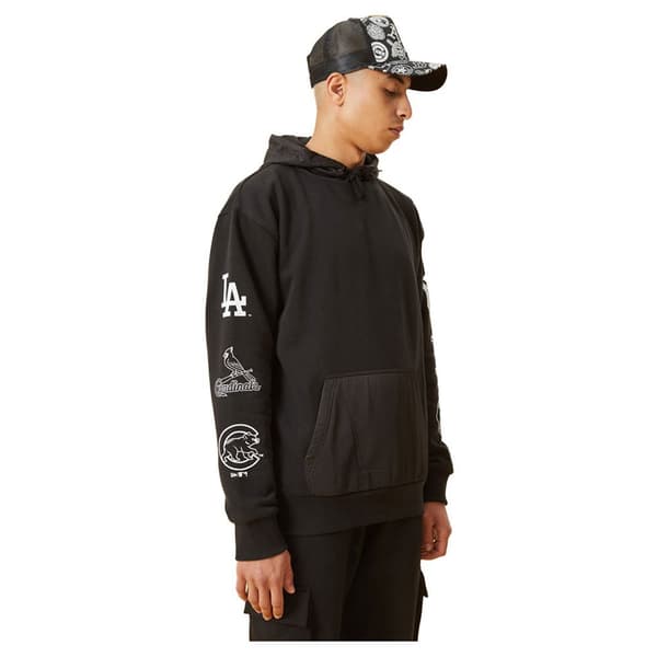New Era Luvtröja Mlb Multi Team Essential Svart S Man