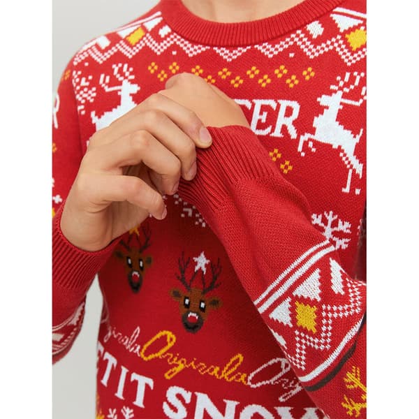 Jack & Jones Tröja Jorhoho Knit Röd 14 Years Pojke