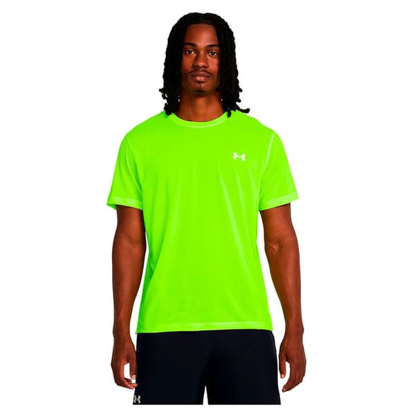 Under Armour Lyhythihainen T-paita Launch Vihreä M / Regular Mies