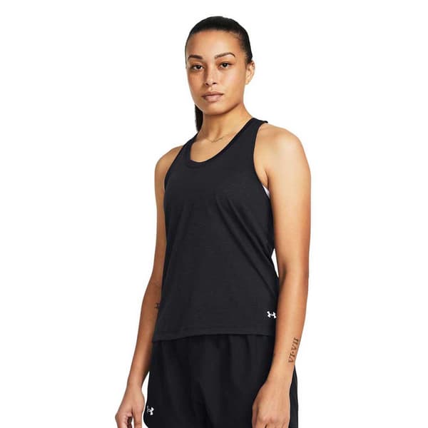 Under Armour Ärmlös T-shirt Launch Svart L Kvinna