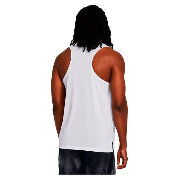Under Armour Ærmeløs T-shirt Launch Hvid L Mand