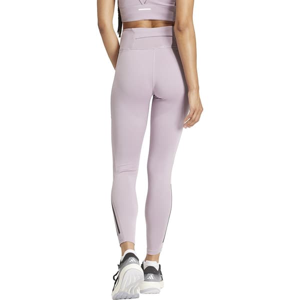 Adidas Stripes Leggings Dailyrun 3 7/8 Hvid XL Kvinde