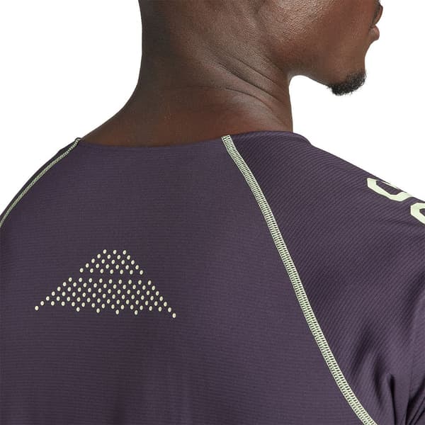Adidas Kortärmad T-shirt Ekiden Uni Lila 2XL Man