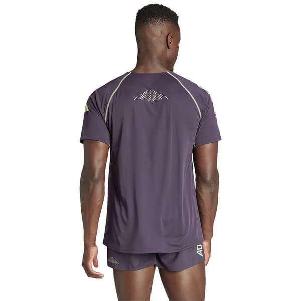 Adidas Kortärmad T-shirt Ekiden Uni Lila 2XL Man