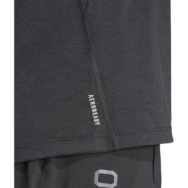 Adidas Stripes Kortärmad T-shirt Own The Run Excite 3 Svart S / Regular Man