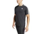 Miniatyrbillede 1 af 5: Adidas Stripes Kortærmet T-shirt Own The Run Excite 3 Sort XL / Regular Mand