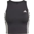 Miniatyrbillede 3 af 4: Adidas Stripes ærmeløs T-shirt Own The Run Excite 3 Sort S Kvinde
