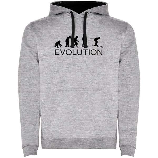 Kruskis Huppari Evolution Ski Two-colour Harmaa 3XL Mies