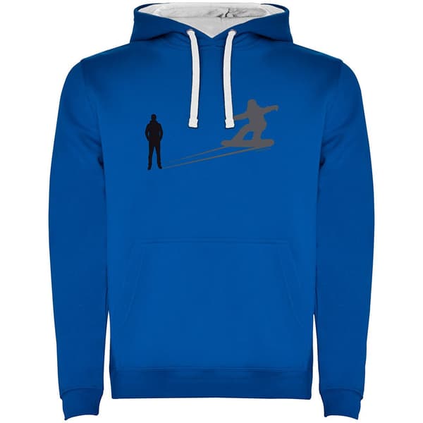 Kruskis Luvtröja Shadow Snow Two-colour Blå M Man