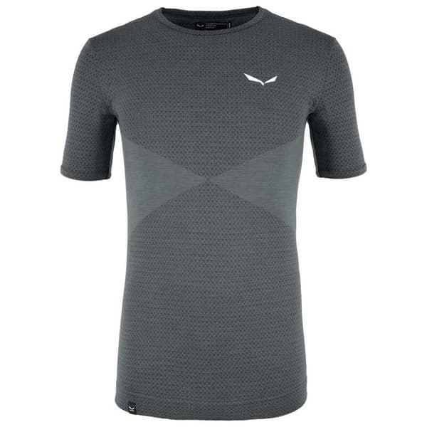 Salewa Kortärmad T-shirt Zebru Responsive Grå XL Man