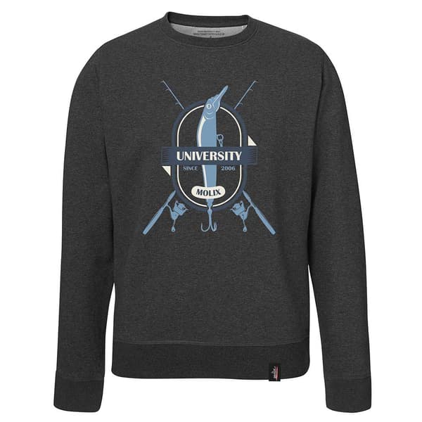 Molix Sweatshirt University S&s Grå L Mand