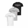 Miniatyrbild 1 av 10: Lonsdale Kortärmad T-shirt Beanley 3 Enheter Flerfärgad M Man
