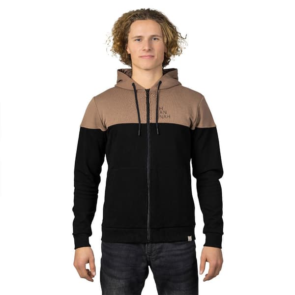Hannah Sweatshirt Med Fuld Lynlås Fezco Brun L Mand