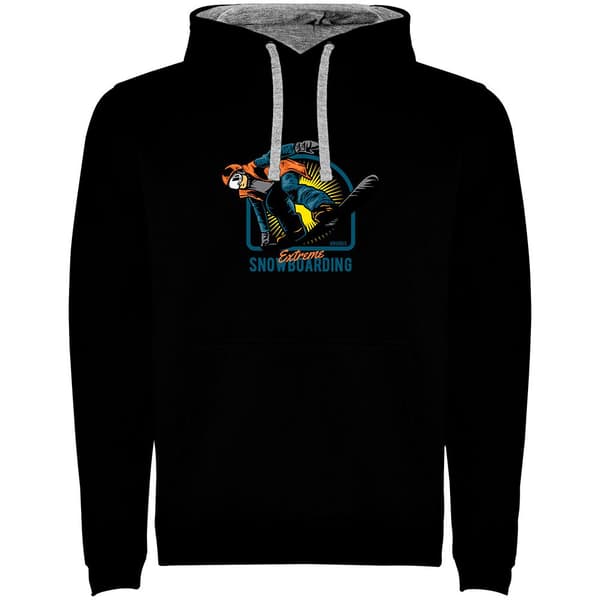 Kruskis Luvtröja Extreme Snowboarding Bicolor Svart L Man