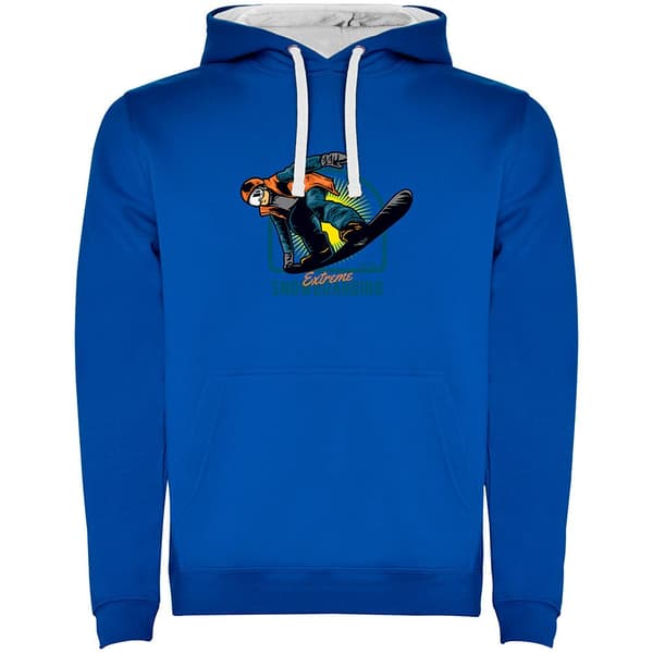 Kruskis Luvtröja Extreme Snowboarding Bicolor Blå L Man
