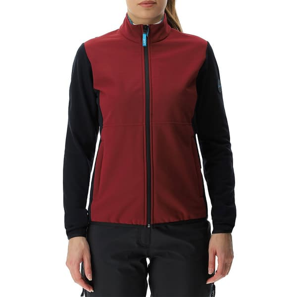 Uyn Sweatshirt Med Fuld Lynlås Spire Softshell Rød,Sort L Kvinde