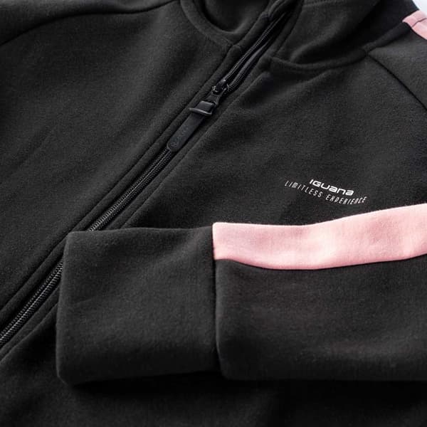Iguana Sweatshirt Med Fuld Lynlås Salama Sort S Kvinde