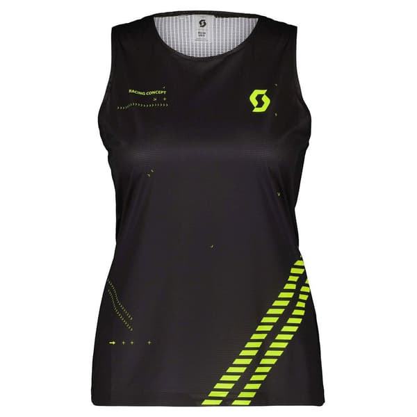 Scott Ærmeløs T-shirt Rc Run Sort S Kvinde