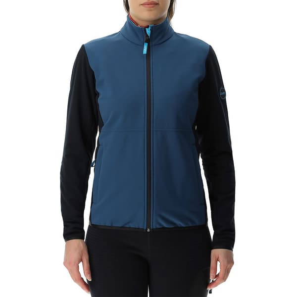 Uyn Sweatshirt Med Full Dragkedja Spire Softshell Blå L Kvinna